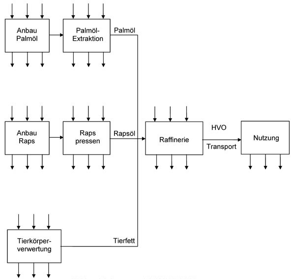 Lebenswegmodell - HVO